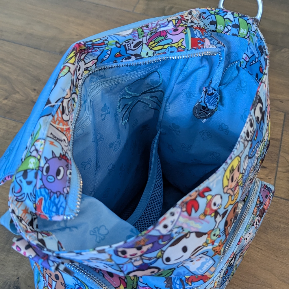 tokidoki x JuJuBe Sea Amo 2.0 Diaper Bag Backpack - Picture 5 of 5